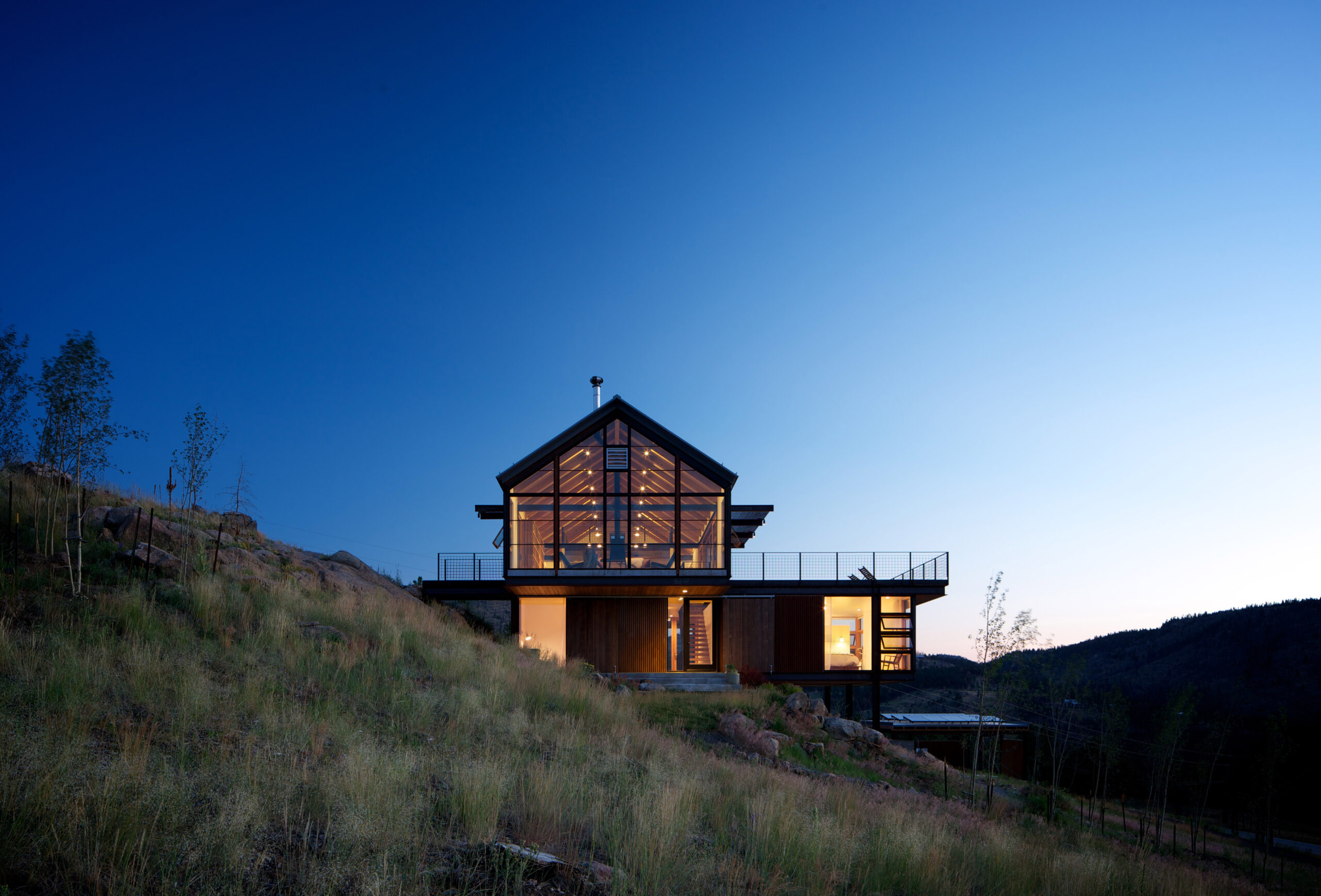 Sunshine Canyon House by Renée del Gaudio Architecture.