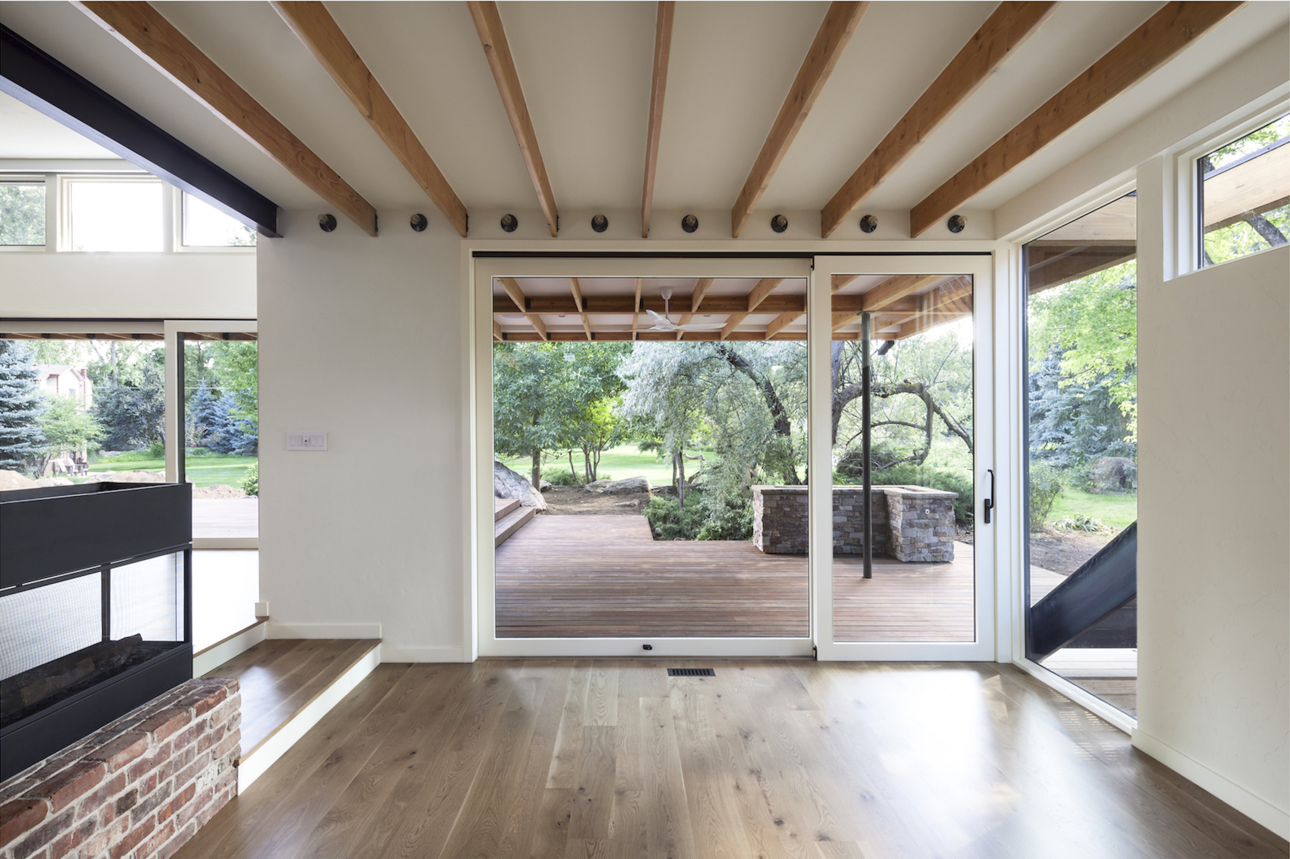 Interior of Inside-Out House by Renée del Gaudio Architecture