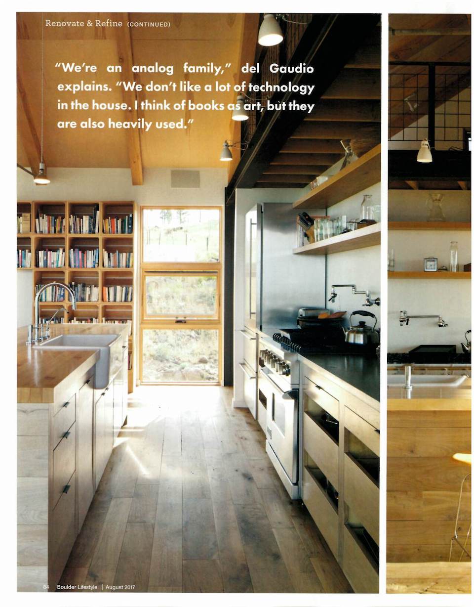 Boulder Lifestyles Magazine | Press for Renée del Gaudio Architecture.