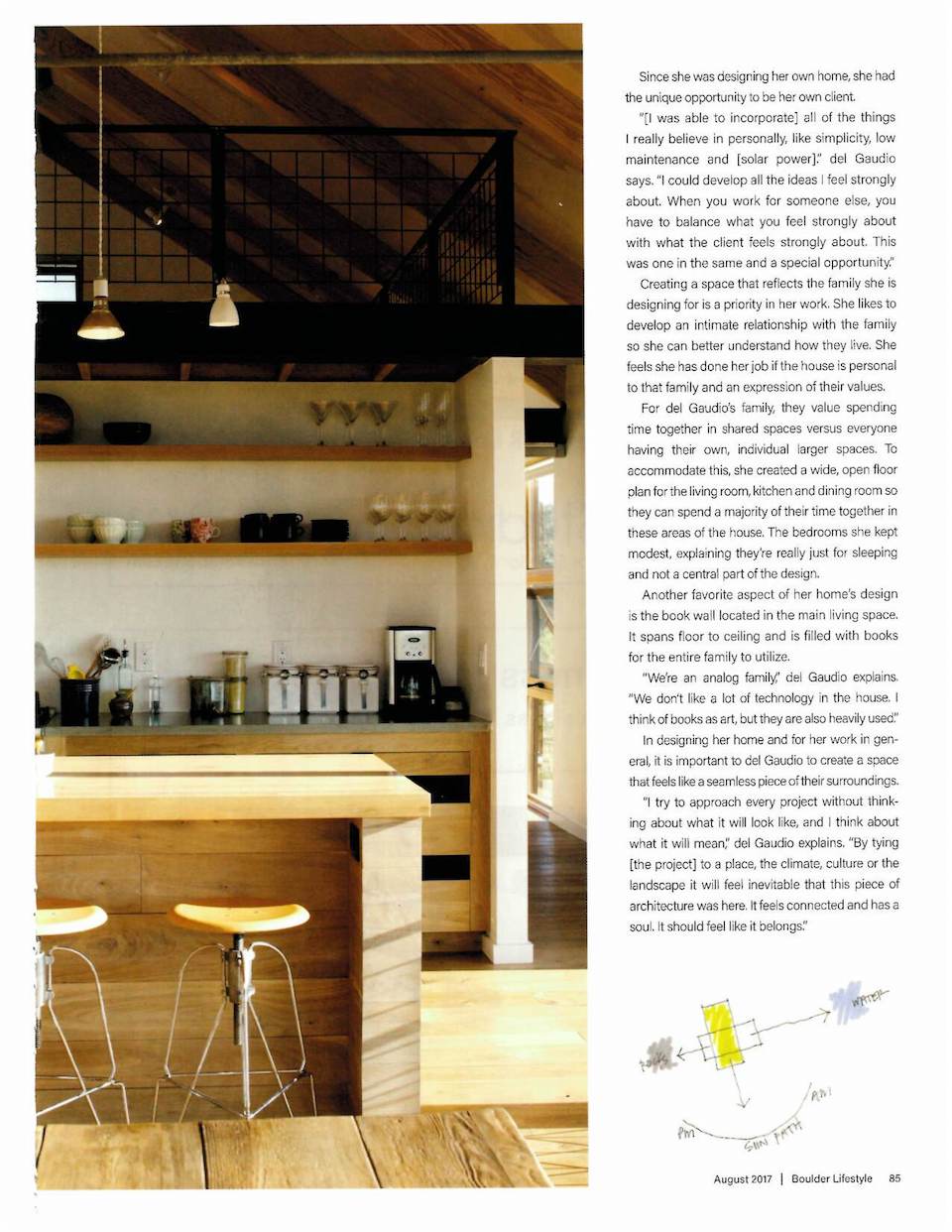 Boulder Lifestyles Magazine | Press for Renée del Gaudio Architecture.