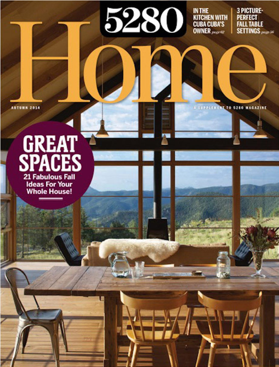 5280 Home magazine press for Renée del Gaudio Architecture.