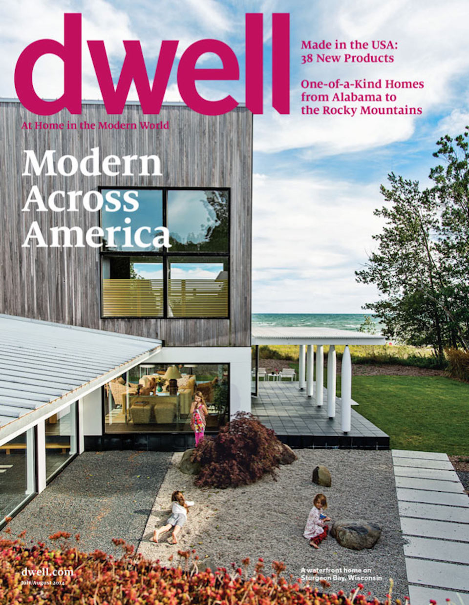 Dwell magazine press on Renée del Gaudio Architecture.