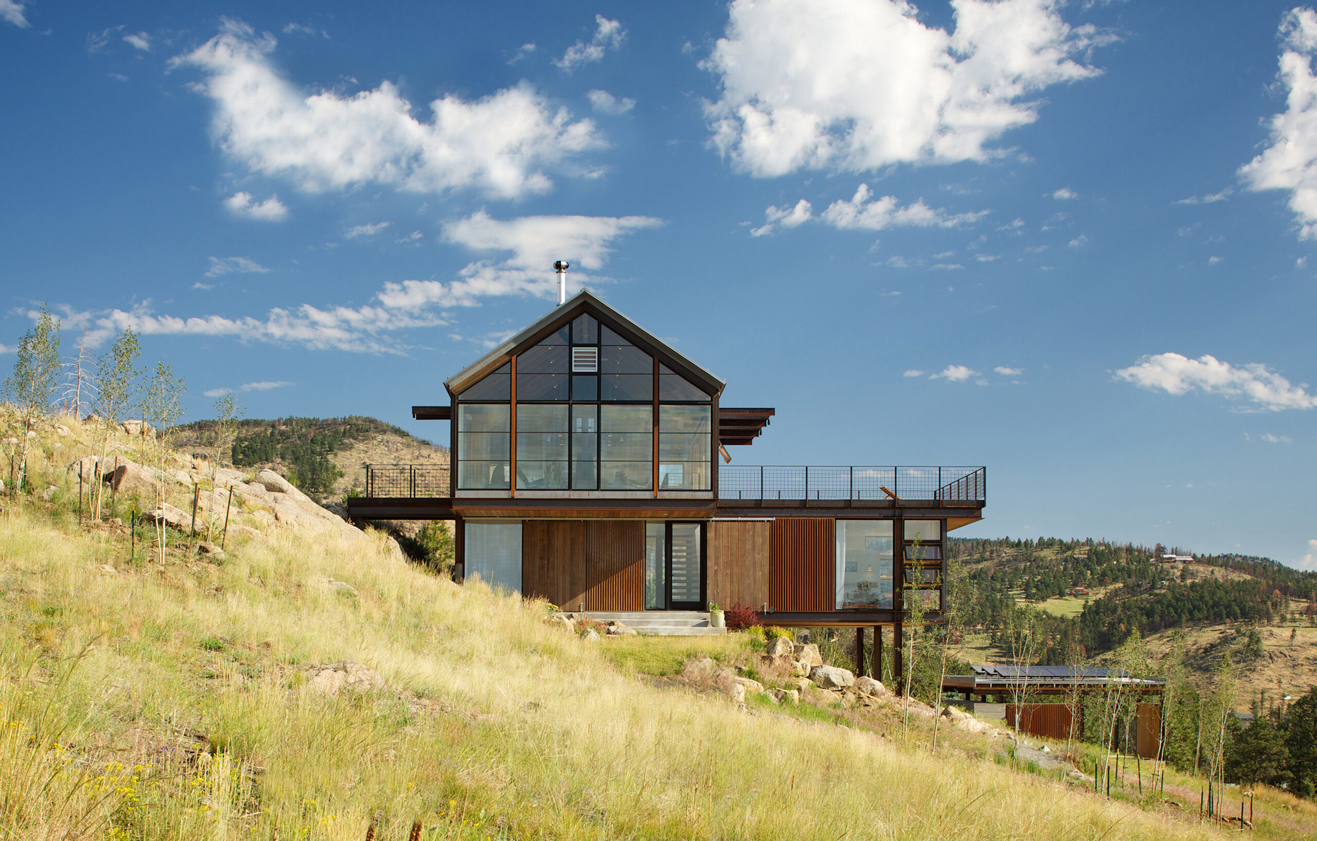 Sunshine Canyon House by Renée del Gaudio Architecture.