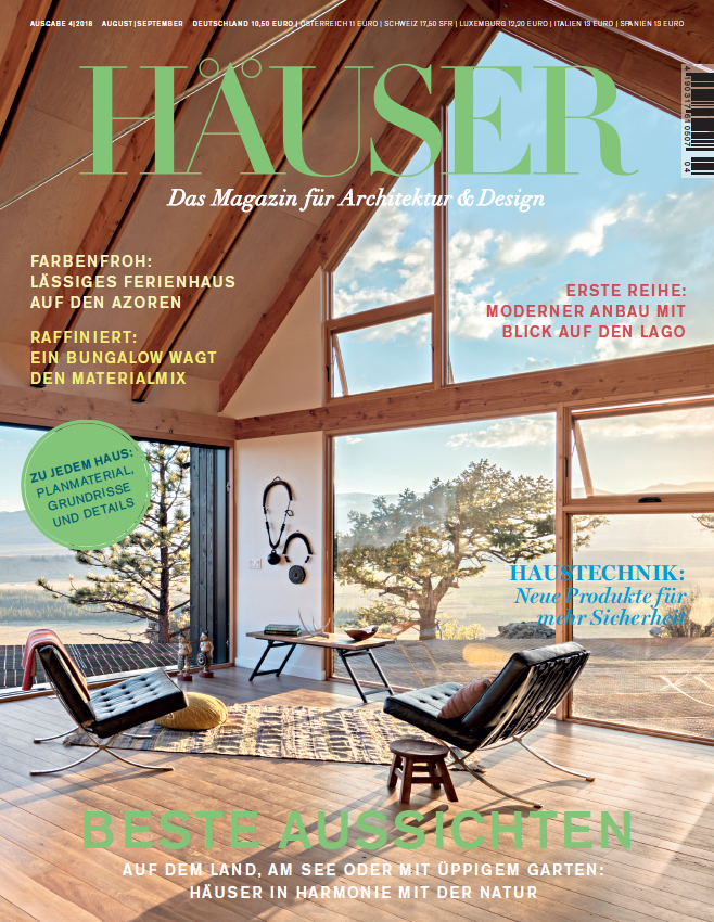 Hauser magazine press on Renée del Gaudio Architecture.