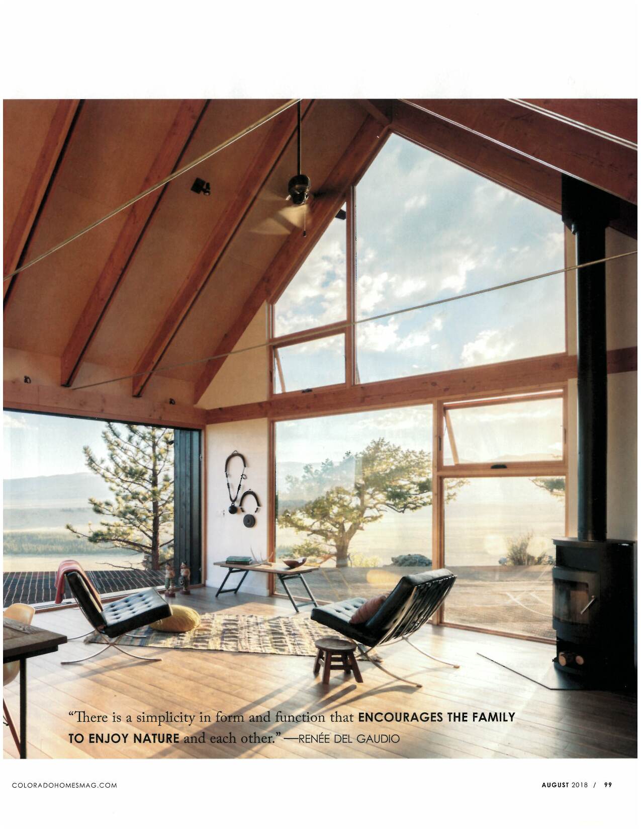 Colorado Homes & Lifestyles | Press for Renée del Gaudio Architecture.