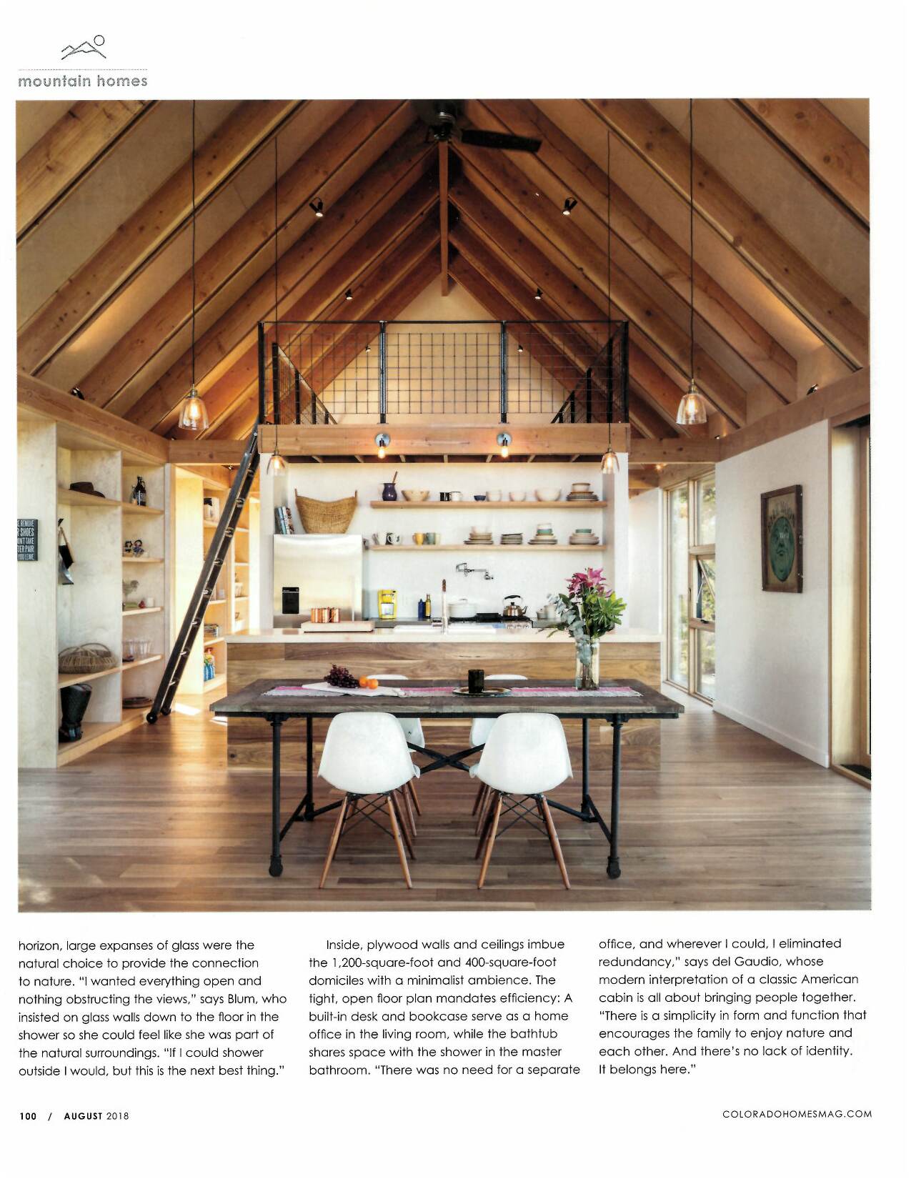 Colorado Homes & Lifestyles | Press for Renée del Gaudio Architecture.