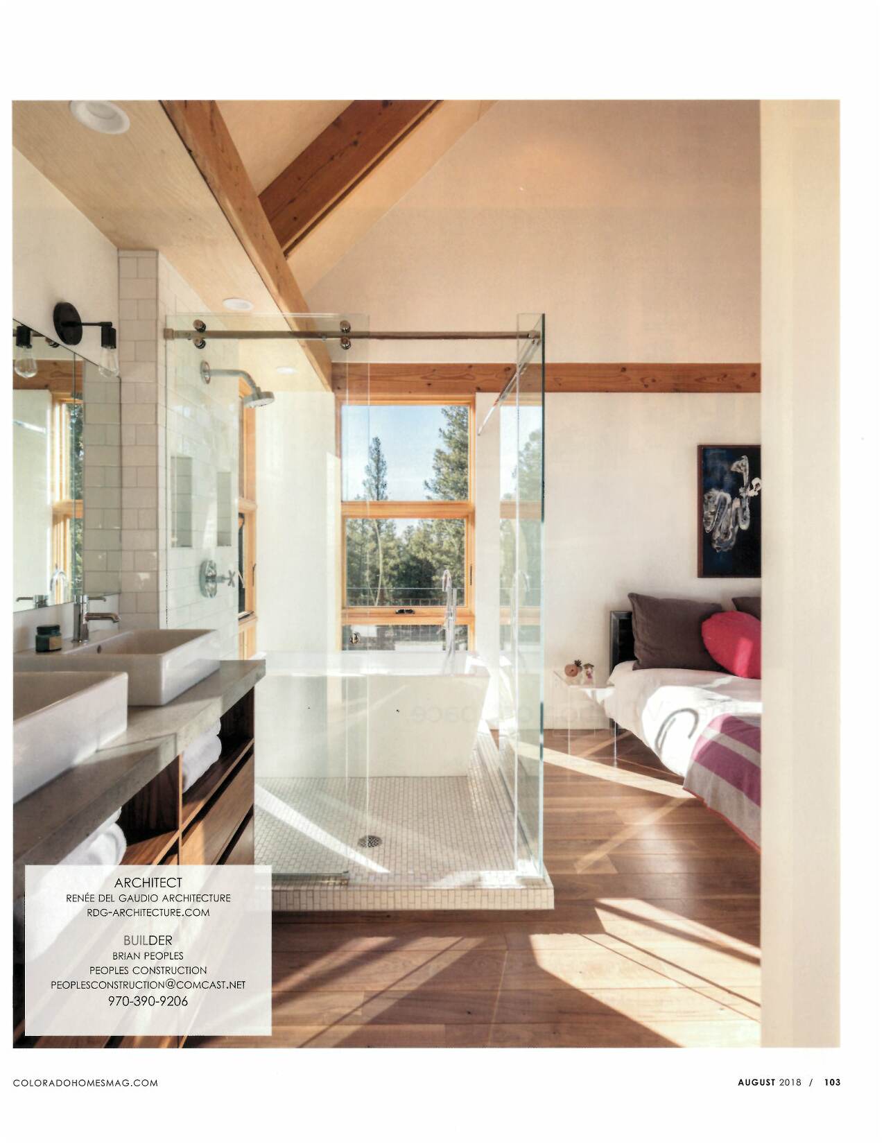 Colorado Homes & Lifestyles | Press for Renée del Gaudio Architecture.