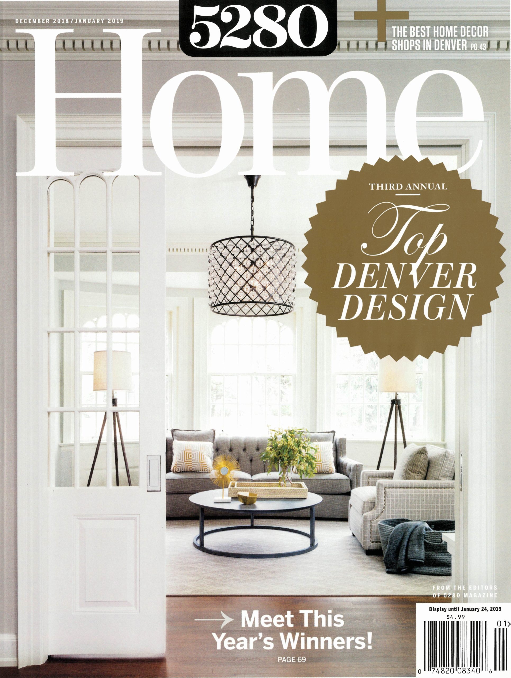 5280 Home magazine press for Renée del Gaudio Architecture.