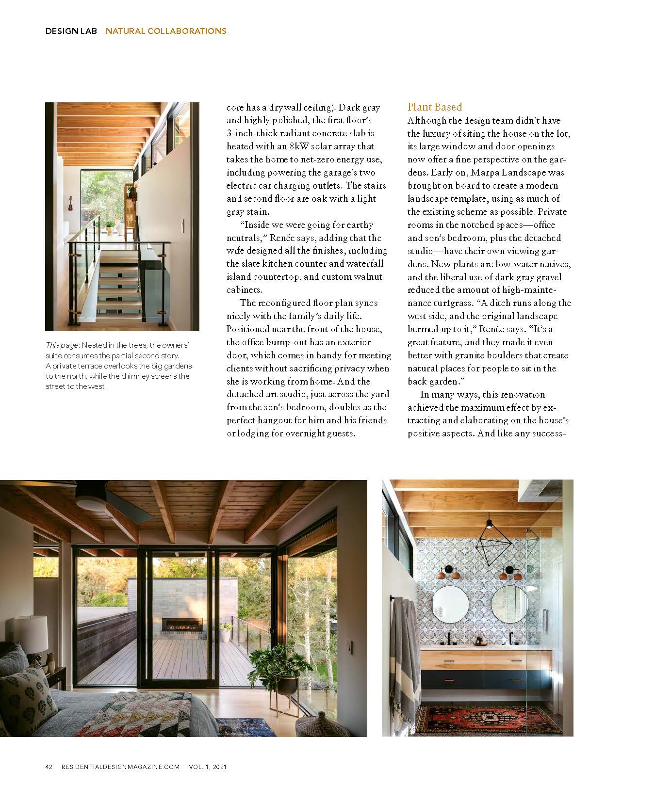 Residential Design Mariposa | Press for Renée del Gaudio Architecture.
