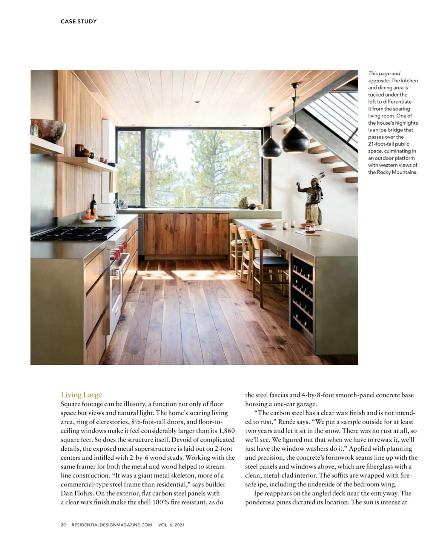 Residential Design Goatbarn | Press for Renée del Gaudio Architecture.
