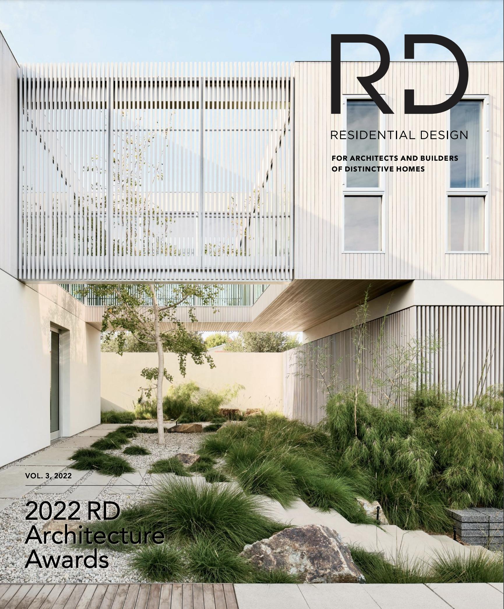 Residential Design Awards 2022 | Renée del Gaudio Architecture